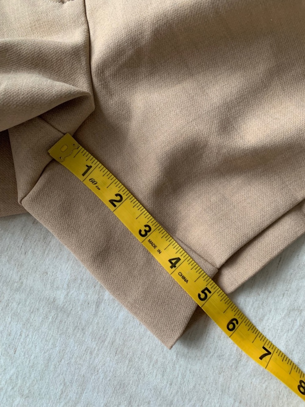 Wilfred shorts in Heather Oat Beige Women's size 4 - Picture 10 of 11